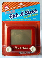 RARE VINTAGE 1991 TRAVEL ETCH A SKETCH MAGIC DRAW SCREEN OHIO ART NEW SEALED