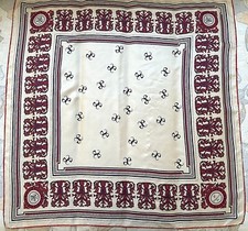 Elegance Paris Tuch Schal Seide 88x86