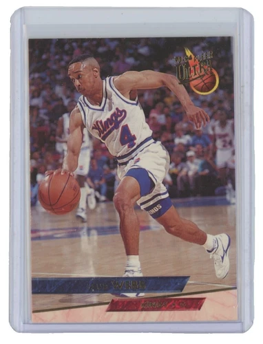 Fleer Spud Webb Basketball Sports Trading Card Singles