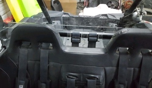 Tusk Polycarb Rear Window Clear Polaris Rzr Xp 1000 1000 4 Turbo Eps 2014-2023 - Picture 5 of 8