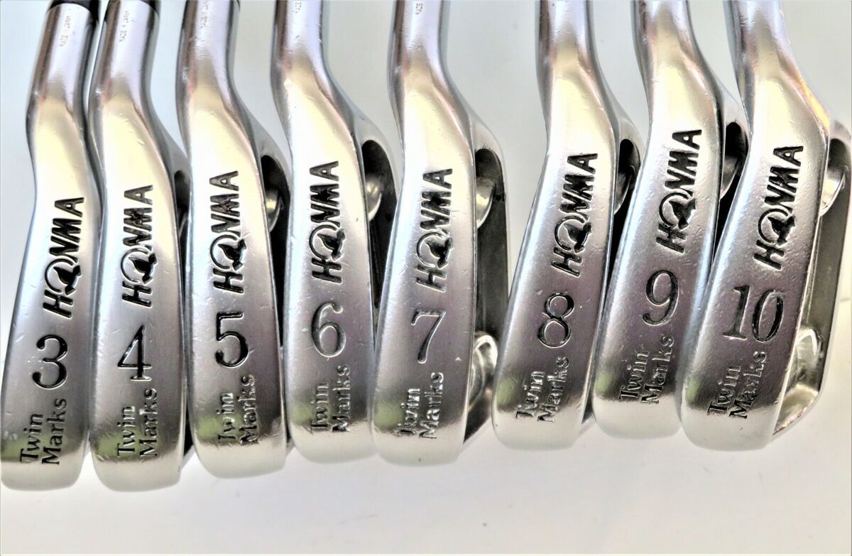 HONMA TWIN MARKS Memorial 2000-α 8pc R-FLEX IRONS SET GOLF HONMA TWIN MARKS Memorial 2000-α 8pc R-FLEX IRONS SET GOLF