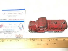 Antique Cast Iron 5" Arcade A C Williams Toy Cast Iron Tanker Truck 1800's