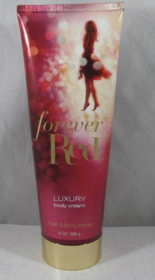 Bath & Body Works shea butter Forever Red 8 oz Luxury Body Cream Original