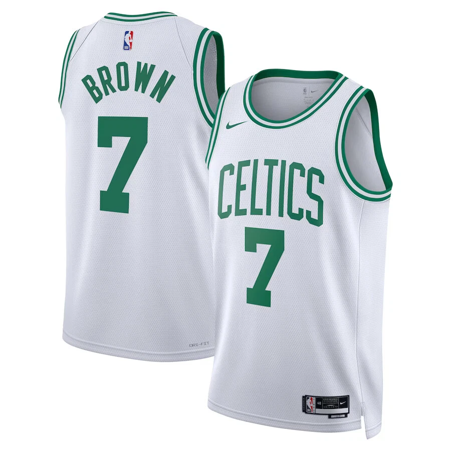 Jaylen Brown Boston Celtics Nike Association Edition Swingman