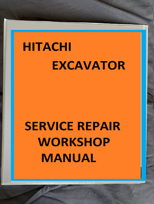 Hitachi ZX33U-5A EXCAVATOR Workshop Service Manual BINDER