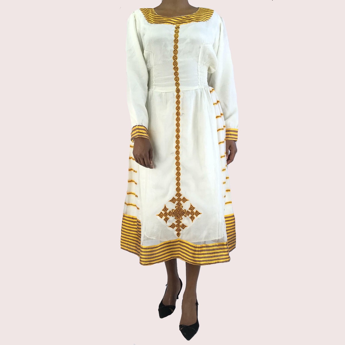 slim fit dress slacks Marita Habesha Dress M