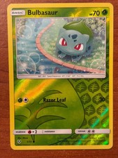 Bulbasaur 1/73 Reverse Holo LP - Shining Legends 2017 - Pokemon TCG