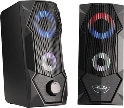 RED5 Zeta Light Up Gaming Lautsprecher für PC Computer