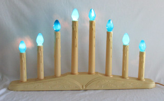 Vintage Christmas 8 light Candelabra