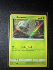 Bulbasaur (Holo Common) 1/18 Detective Pikachu Holo NM!