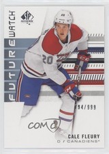 2019-20 SP Authentic Future Watch Rookies 794/999 Cale Fleury #201 w4h