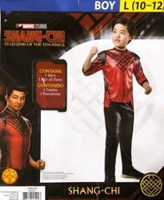 37631 - Shang-Chi Boy Large 10-12 Costume |BHA-12|