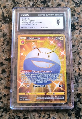 Electrode graded CGC 9 for sale on eBay