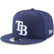 New Era MLB 9FIFTY Adjustable Snapback Hat Cap One Size Fits All Tampa Bay Rays