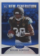 2013 Certified New Generation Mirror Blue /100 Denard Robinson #225 7i6