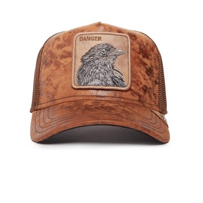 Goorin Bros. Storm Crow, DUST STORM Trucker Cap Basecap Meshcap Krähe Sandsturm