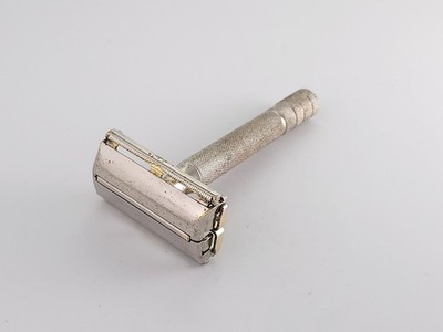 Gillette 40s Style Super Speed Y3 1953 Cleaned Vintage Double Edge Safety Razor