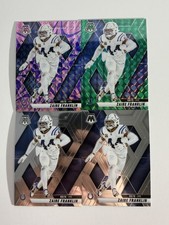 Panini Mosaic Football 2025 Zaire Franklin Indianapolis Colts Prizm Lot of 4