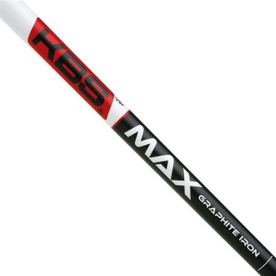 KBS Max Graphite Iron Shafts Lite Flex 45g .355 Taper Tip 9/PW 36'' NEW