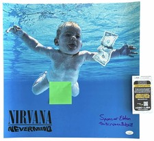 Spencer Elden signed 18x18 Poster Nevermind Nirvana