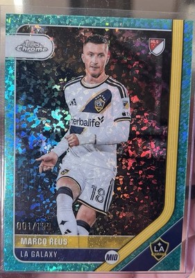 2026 Topps Chrome MLS Marco Reus Aqua Mini Diamonds 001/199