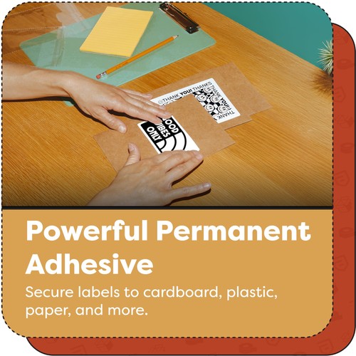Aegis Adhesives - 2" X Square Direct Thermal Labels (12 X 2", White  - Picture 4 of 9