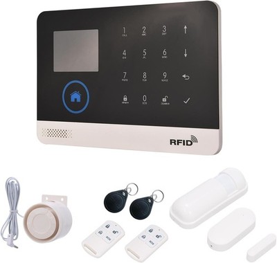 Intelligent Alarm System For Home Security Tuya Wireless WIFI/4G 2.4  Screen