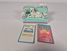 Puppy In My Pocket Vintage 1994 1995 Family Dalmatian Dog Puppy Couch Sofa Used