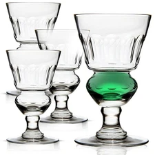 Amehla Original Absinthe Reservoir Glass: Set of 4 Glasses - 4 Count