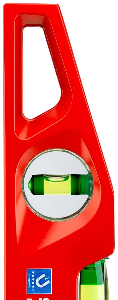 10 Inch Torpedo Level Break Resistant Acrylic Block Magnetic with V Groove - Image 3 of 4