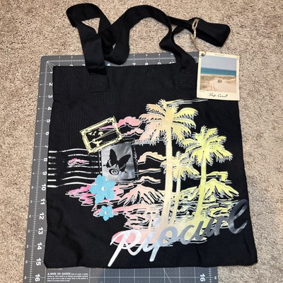 NEW Rip Curl Tote Bag Black Jetset beach bag