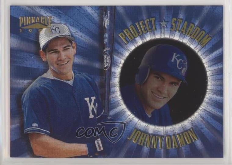 1996 Pinnacle Project Stardom Johnny Damon #4 ti6