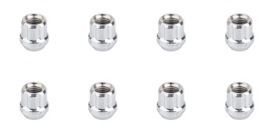 8PK MSA 20038SD9041-d3a334-8X Spline Drive Open End Taprd LugNut 12mmx1.50mm