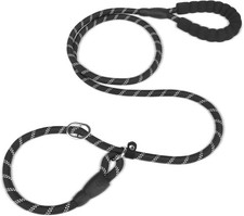 EXPAWLORER Slip Lead for Dogs 2m - Anti-Pull Anti-Choking Training Rope Dog Lea