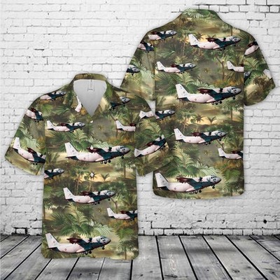 Bulgarian Air Force Alenia C 27J Spartan Hawaiian Shirt