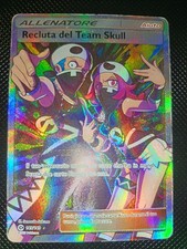 💫Carta Pokemon Recluta Del Team Skull Set Sole E Luna 149/149 Ita Good