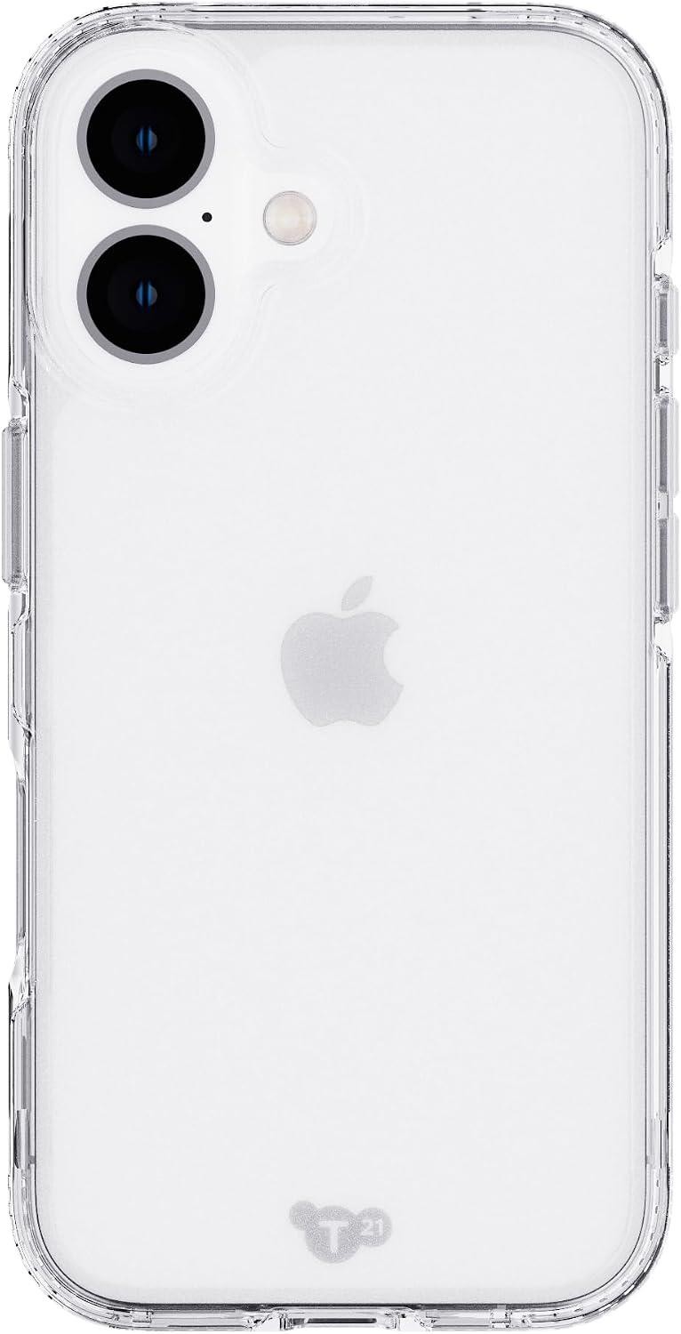 Tech21 EvoClear for iPhone 16 Transparent - Impact Protection Case - in Clear - Image 2