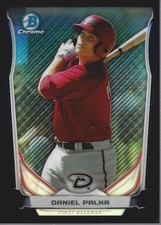 2014 Bowman Chrome Prospects Series 2 Carbon Fiber Refractors Daniel Palka /10