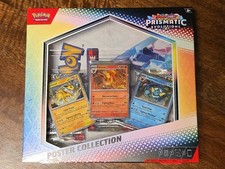 NEW Pokemon TCG S V Prismatic Evolutions Poster Collection Box Sealed NEW