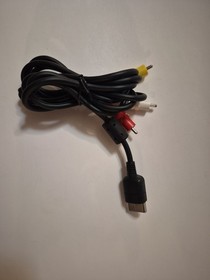 Genuine Official OEM Sega Dreamcast Composite AV Cable Cord TESTED WORKING