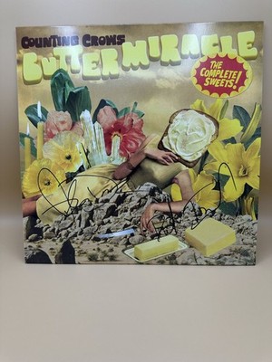 Counting Crows Butter Miracle Complete Sweets Black Vinyl Dual SIGNED Jacket