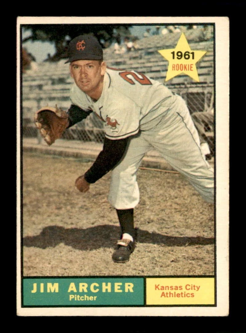 1961 Topps #552 Jim Archer RC VGEX X3466015