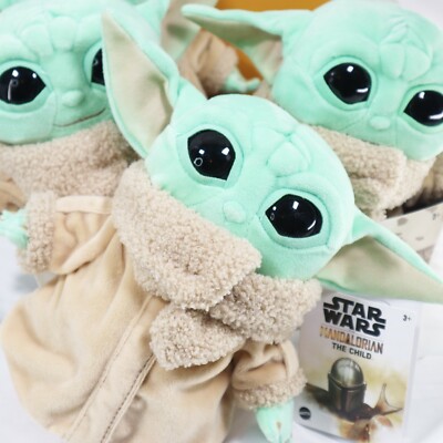 Star Wars The Mandalorian Child Baby Yoda 8'' Plush Doll Mattel 