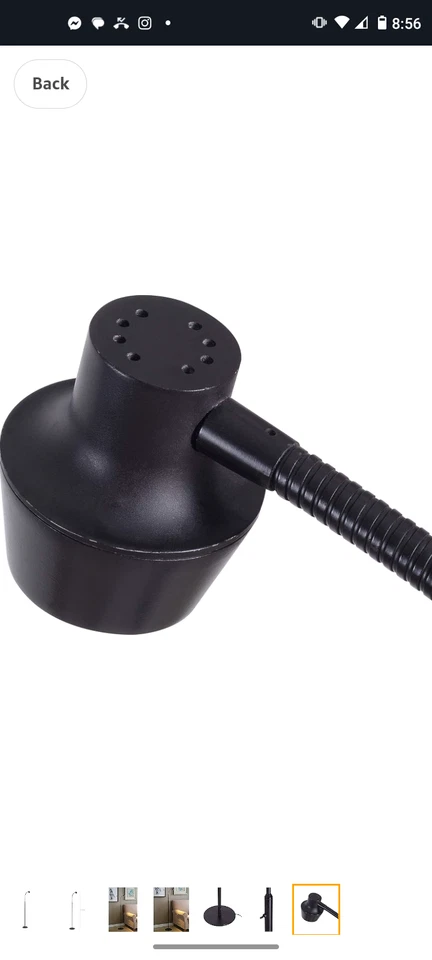 Lámparas de pie Stanton Kenroy Home 32153BRZ, pequeñas, bronce. Precio de venta de $189 Foto 4 de 4