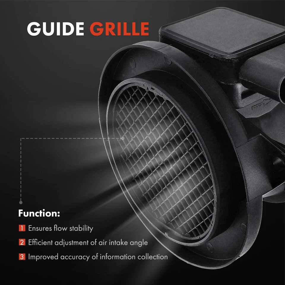 Conjunto de sensor de flujo de aire de masa para Mercedes-Benz W203 C230 2003-2005 L4 1,8 L DOHC Foto 4 de 4