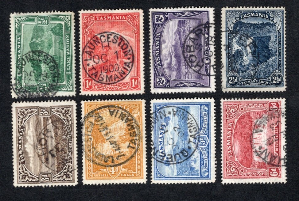 Australia Tasmania  1899 stamps SG#229-236 START15%ONLY used CV=112$