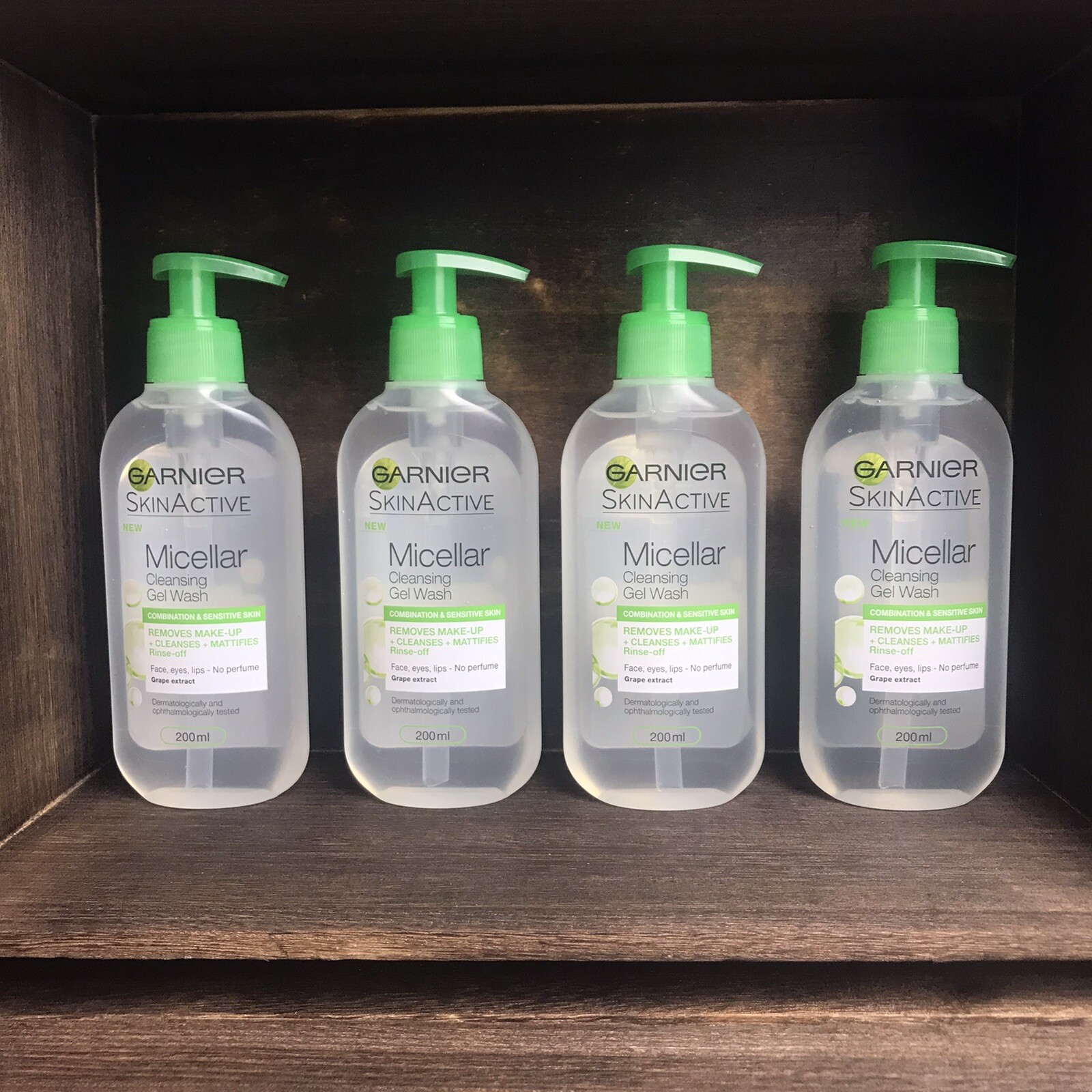 garnier micellar gel wash combination