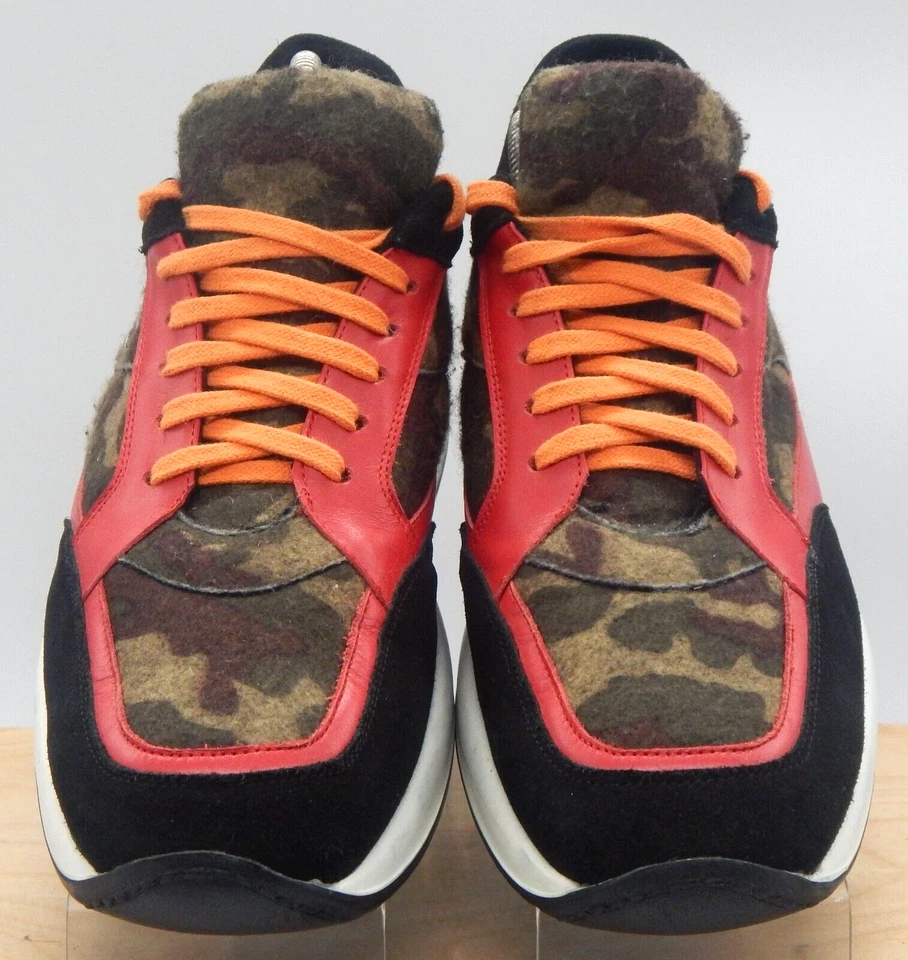 Zapatos de Moda MoneYatti Italianos Cuero Jaguar Lujo Estampado Talla 11.5 Hechos en Italia Foto 3 de 4