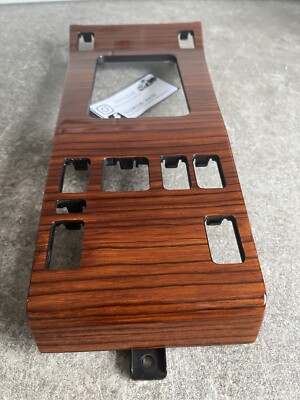 Mercedes w124 Wood Shift Trim C124 s124 Zebrano with seat heater