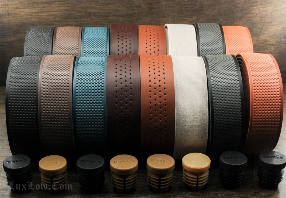 Elegante manillar Brooks CINTA Cool Tour Gravel bicicleta de carretera y empuñaduras de bicicleta de colección Foto 2 de 2